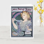 Parfüm, Alphonse Mucha Karte (Gelbe Blume)