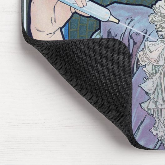 Parfüm, Alphonse Mucha Mousepad (Ecke)