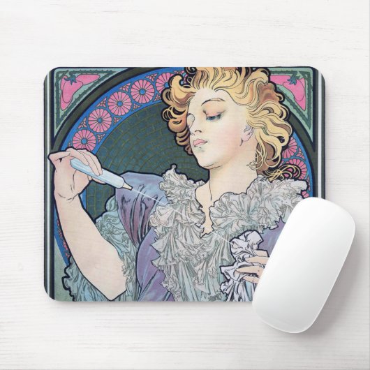 Parfüm, Alphonse Mucha Mousepad (Mit Mouse)