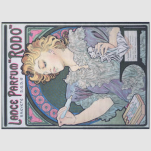 Parfüm, Alphonse Mucha Seidenpapier