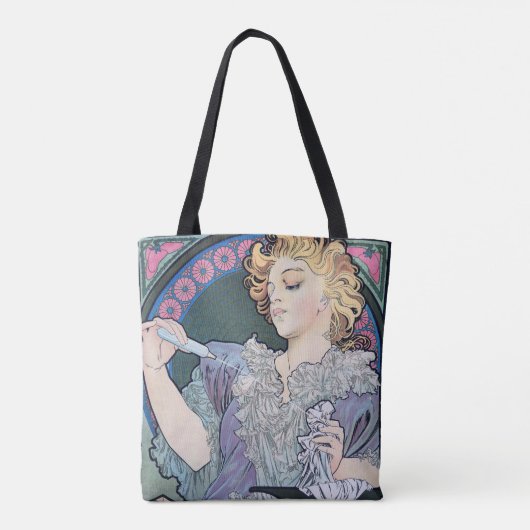 Parfüm, Alphonse Mucha Tasche (Rückseite)