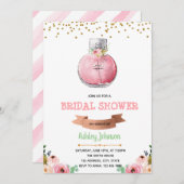 Parfüm Brautparty Party Einladung (Vorne/Hinten)