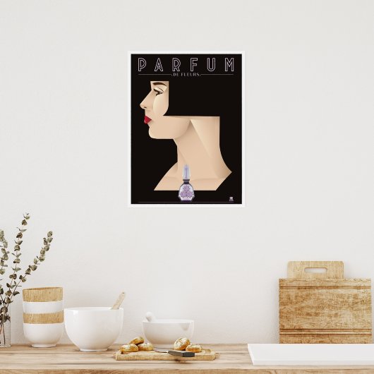 PARFUM DE FLEURS POSTER (Küche)