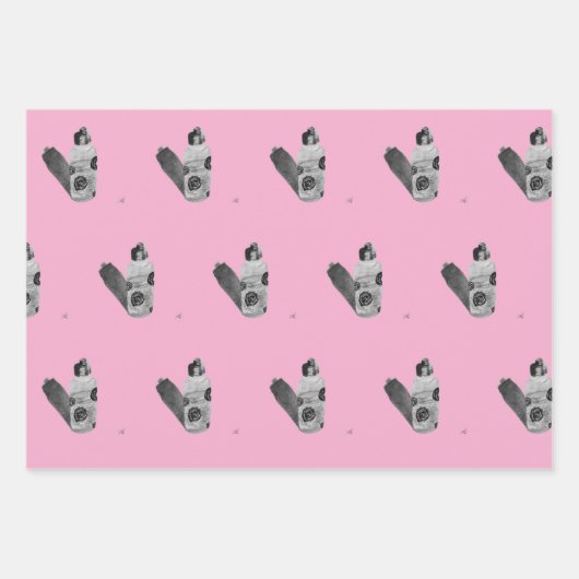 Parfum D'eau Geschenkpapier Set (Vorderseite 3)