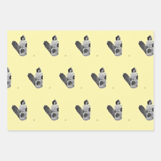 Parfum D'eau Geschenkpapier Set (Vorderseite 2)