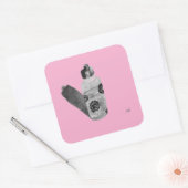 Parfum D'eau Quadratischer Aufkleber (Umschlag)