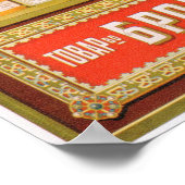 Parfüm Duft Altrussische Schönheitskosmetik und Ko Poster (Ecke)