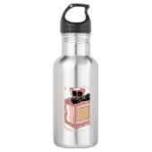 Parfüm Edelstahl Wasserflasche (Vorderseite)