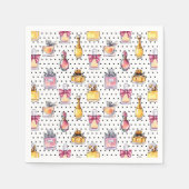 Parfum Flasche Muster Serviette (Vorderseite)