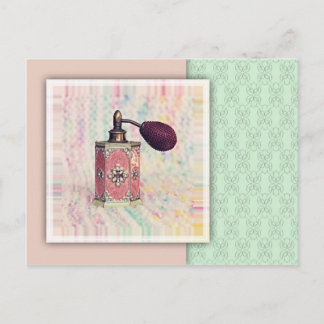 Parfüm Flasche Postkarte
