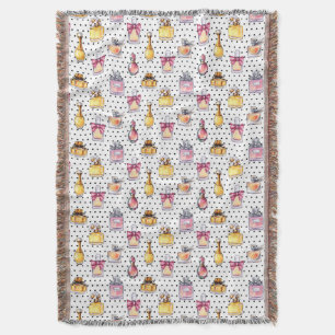 Parfum Flaschen-Muster Decke