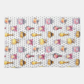 Parfum Flaschen-Muster Geschirrtuch (Horizontal)