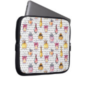 Parfum Flaschen-Muster Laptopschutzhülle (Vorne Rechts)