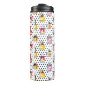 Parfum Flaschen-Muster Thermosbecher (Vorderseite)