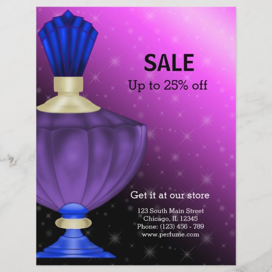 Parfüm Flyer (Vorne)