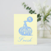 Parfüm Fresh Postkarte (Stehend Vorderseite)