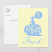 Parfüm Fresh Postkarte (Vorne/Hinten)