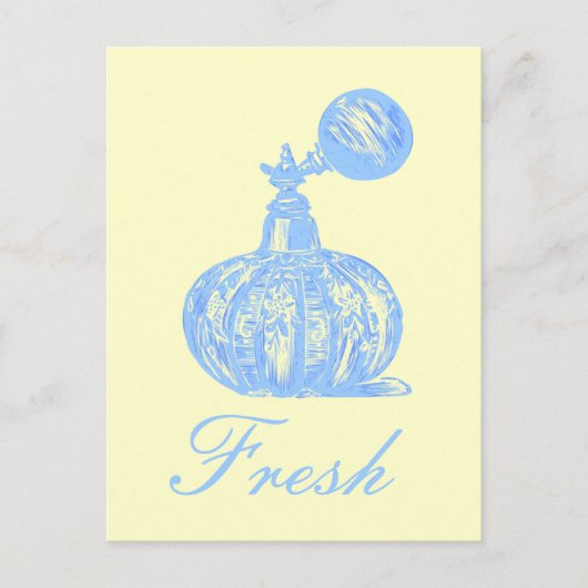 Parfüm Fresh Postkarte (Vorderseite)