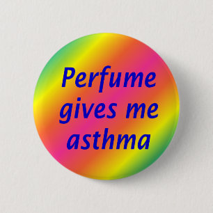 Parfüm geben mir Asthma Button