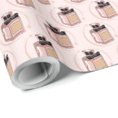 Parfüm Geschenkpapier (Rolleneckpunkt)