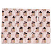 Parfüm große Geschenktasche Geschenktüte (Rückseite)