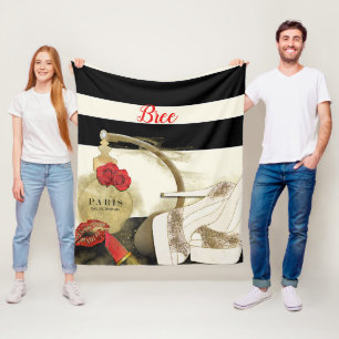 Parfum Parfum Parfüm Rose Heelse & Lipstick Fleecedecke