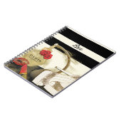 Parfum Parfum Parfüm Rose Heelse & Lipstick Notizblock (Linke Seite)