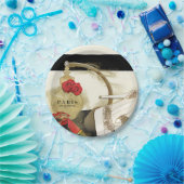 Parfum Parfum Parfüm Rose Heelse & Lipstick Pappteller (Party)