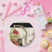 Parfum Parfum Parfüm Rose Heelse & Lipstick Pappteller (Party)