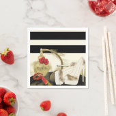 Parfum Parfum Parfüm Rose Heelse & Lipstick Serviette (Beispiel)