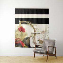 Parfum Parfum Parfüm Rose Heelse & Lipstick Wandteppich