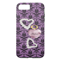 Parfum&Pearls Lila Damask iPhone7Plus Tough Case