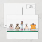 Parfüm Postkarte (Vorne/Hinten)