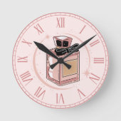 Parfüm Runde Wanduhr (Vorderseite)
