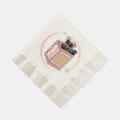 Parfüm Serviette (Ecke)