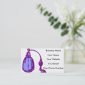 Parfüm-Visitenkarten Visitenkarte (Stehend Vorderseite)