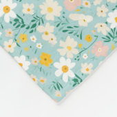 Parfüme sind die Gefühl von Blume Fleecedecke (Ecke)