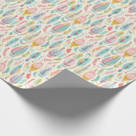 Parfüme sind die Gefühl von Blume Geschenkpapier (Ecke)