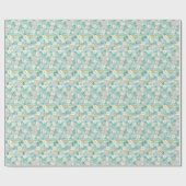 Parfüme sind die Gefühl von Blume Geschenkpapier (Flach)