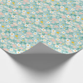 Parfüme sind die Gefühl von Blume Geschenkpapier (Ecke)