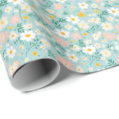 Parfüme sind die Gefühl von Blume Geschenkpapier (Rolleneckpunkt)