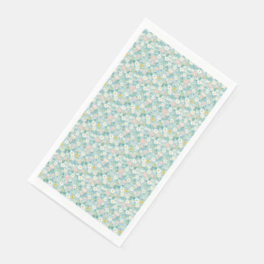 Parfüme sind die Gefühl von Blume Serviette (Ecke)