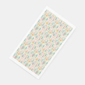 Parfüme sind die Gefühl von Blume Serviette (Ecke)