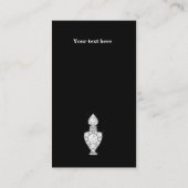 Parfümerflasche Visitenkarte (Rückseite)