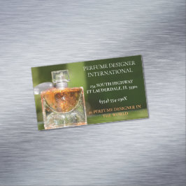 Parfümerie-Parfümerie Magnetische Visitenkarte