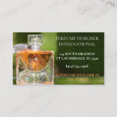 Parfümerie-Parfümerie Visitenkarte (Vorderseite)