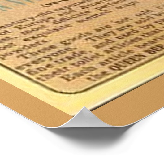 Parfumerie Poster (Ecke)