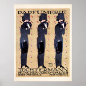 PARFUMERIE TOCHTERMANN München Ludwig Hohlwein Alt Poster (Vorne)