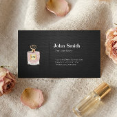 Parfümersatz - Beruflich Black Visitenkarte