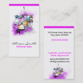 Parfümersatz Visitenkarte (Vorne/Hinten)